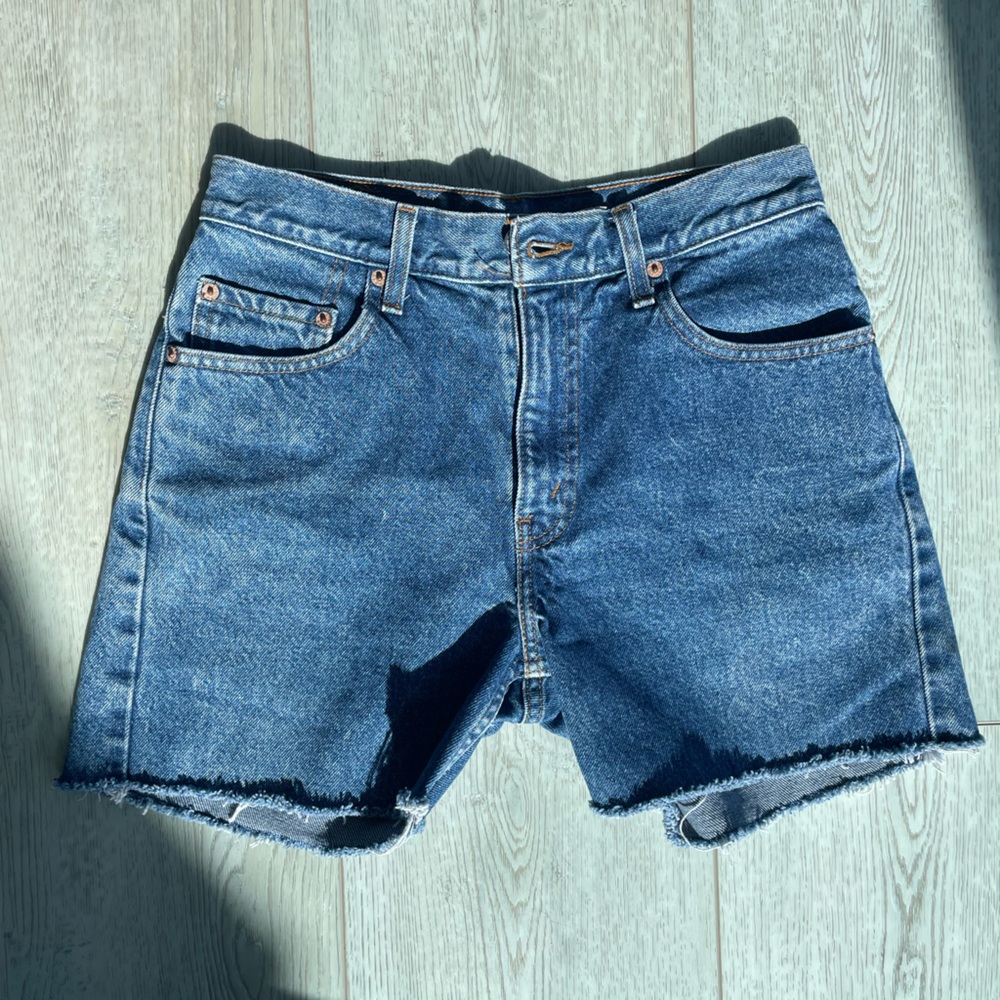 Vintage Levi 505 Classic Blue Denim Shorts
